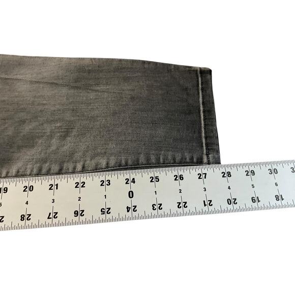 Thalia Sodi Jeans Womens 10 Black Gray High Rise Skinny Stretch Denim Distressed - Picture 7 of 8